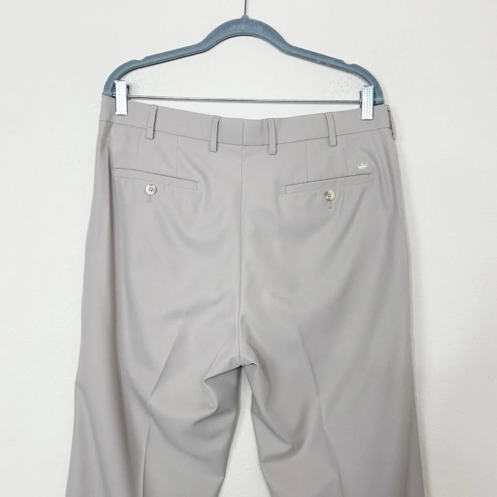 Peter Millar Mens Crown Sport Khaki Pants | Size 34